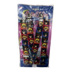 Vintage Sailor Moon Anime Suspenders Deadstock Licensed Hot Topic Era 1990s